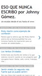 Mobile Screenshot of esoquenuncaescribo.blogspot.com