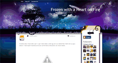 Desktop Screenshot of frozenheartonfire.blogspot.com