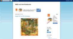 Desktop Screenshot of amd-notebooks-intel.blogspot.com