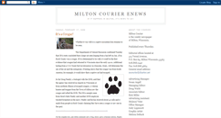 Desktop Screenshot of miltoncourier.blogspot.com