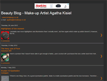Tablet Screenshot of inmakeup.blogspot.com