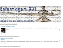 Tablet Screenshot of enfermagem21.blogspot.com