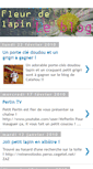 Mobile Screenshot of fleurdelapin.blogspot.com