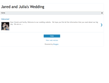 Tablet Screenshot of jaredandjulia.blogspot.com