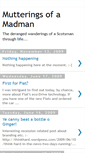 Mobile Screenshot of mutterings-of-a-madman.blogspot.com