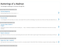 Tablet Screenshot of mutterings-of-a-madman.blogspot.com