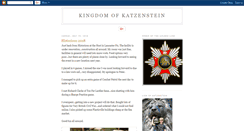 Desktop Screenshot of kingdomofkatzenstein.blogspot.com