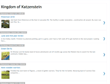 Tablet Screenshot of kingdomofkatzenstein.blogspot.com