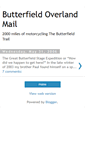Mobile Screenshot of butterfieldoverlandmail.blogspot.com