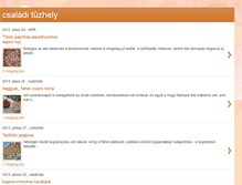 Tablet Screenshot of csaladituzhely.blogspot.com