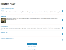 Tablet Screenshot of kantot-pinay.blogspot.com