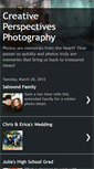 Mobile Screenshot of creative-perspectives-photography.blogspot.com