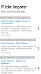 Mobile Screenshot of flickrimportr.blogspot.com