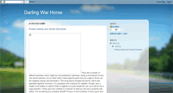 Desktop Screenshot of darlingwarhorse.blogspot.com