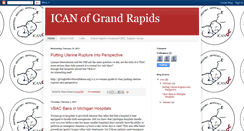 Desktop Screenshot of icanofgrandrapids.blogspot.com