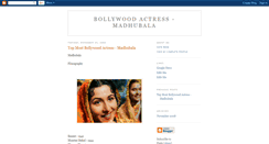 Desktop Screenshot of bollywood-actress-madhubala.blogspot.com