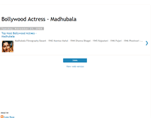 Tablet Screenshot of bollywood-actress-madhubala.blogspot.com