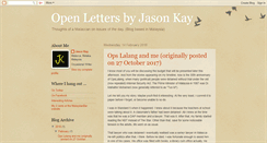Desktop Screenshot of jasonkaykl.blogspot.com