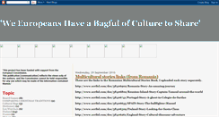 Desktop Screenshot of comeniusprojectdialogue.blogspot.com