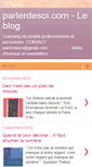 Mobile Screenshot of parlerdesoicoaching.blogspot.com