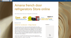 Desktop Screenshot of manastorefrenchdoorrefrigerators.blogspot.com