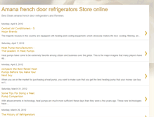 Tablet Screenshot of manastorefrenchdoorrefrigerators.blogspot.com