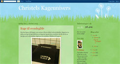 Desktop Screenshot of christels-kageunivers.blogspot.com