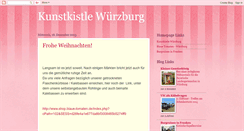 Desktop Screenshot of kunstkistle.blogspot.com