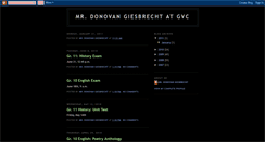 Desktop Screenshot of mrdonovangiesbrecht.blogspot.com