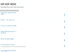 Tablet Screenshot of daily-hiphop-news.blogspot.com