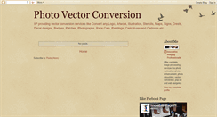 Desktop Screenshot of photo-vector-conversion.blogspot.com