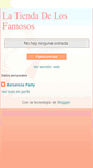 Mobile Screenshot of latiendadelosfamosos.blogspot.com