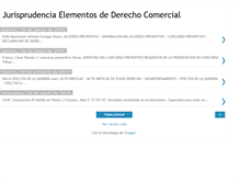 Tablet Screenshot of jurisprudenciaelementos.blogspot.com