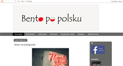 Desktop Screenshot of bentopopolsku.blogspot.com