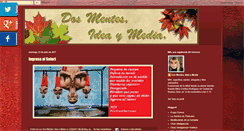 Desktop Screenshot of dosmentesideaymedia.blogspot.com