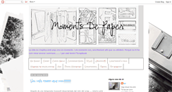 Desktop Screenshot of momentsdepaper.blogspot.com