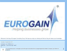Tablet Screenshot of eurogain-eurogain.blogspot.com
