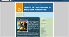 Desktop Screenshot of downinthepark.blogspot.com