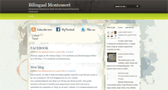 Desktop Screenshot of bilingualmontessori.blogspot.com