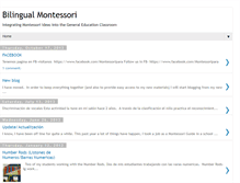 Tablet Screenshot of bilingualmontessori.blogspot.com