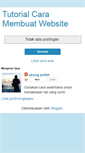 Mobile Screenshot of cara-buat-website.blogspot.com