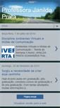Mobile Screenshot of professorajanilda.blogspot.com