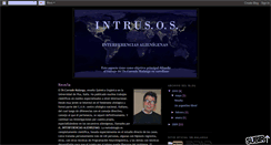 Desktop Screenshot of intrusosinvisibles.blogspot.com