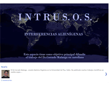 Tablet Screenshot of intrusosinvisibles.blogspot.com