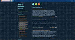 Desktop Screenshot of portal-hoteles.blogspot.com
