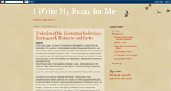 Desktop Screenshot of i-writemyessay.blogspot.com