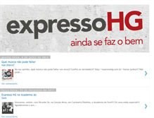 Tablet Screenshot of expressohg.blogspot.com