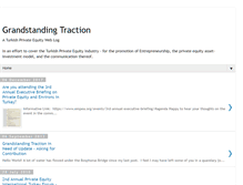 Tablet Screenshot of grandstandingtraction.blogspot.com