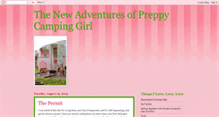 Desktop Screenshot of preppycampergirl.blogspot.com