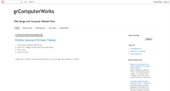 Desktop Screenshot of grcomputerworks.blogspot.com